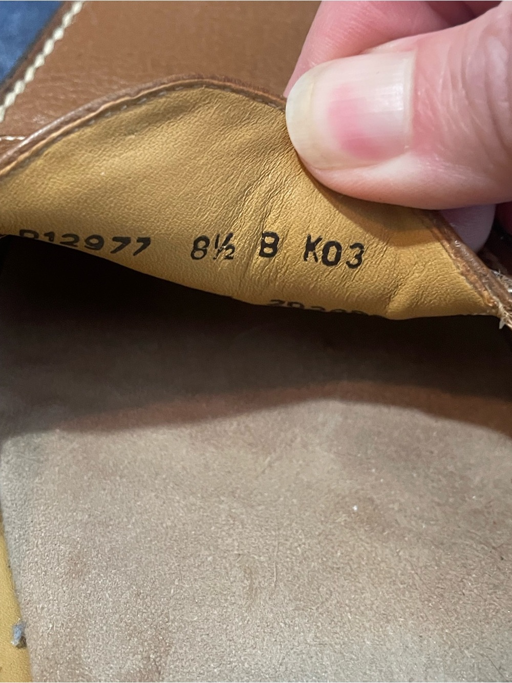 Cole Haan Tan Brown Leather Slip-On Loafer Mule - Picture 5 of 5